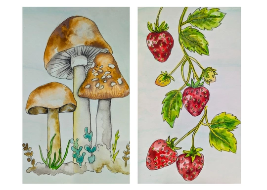 Yoga + Watercolor: A Mindful Morning Retreat