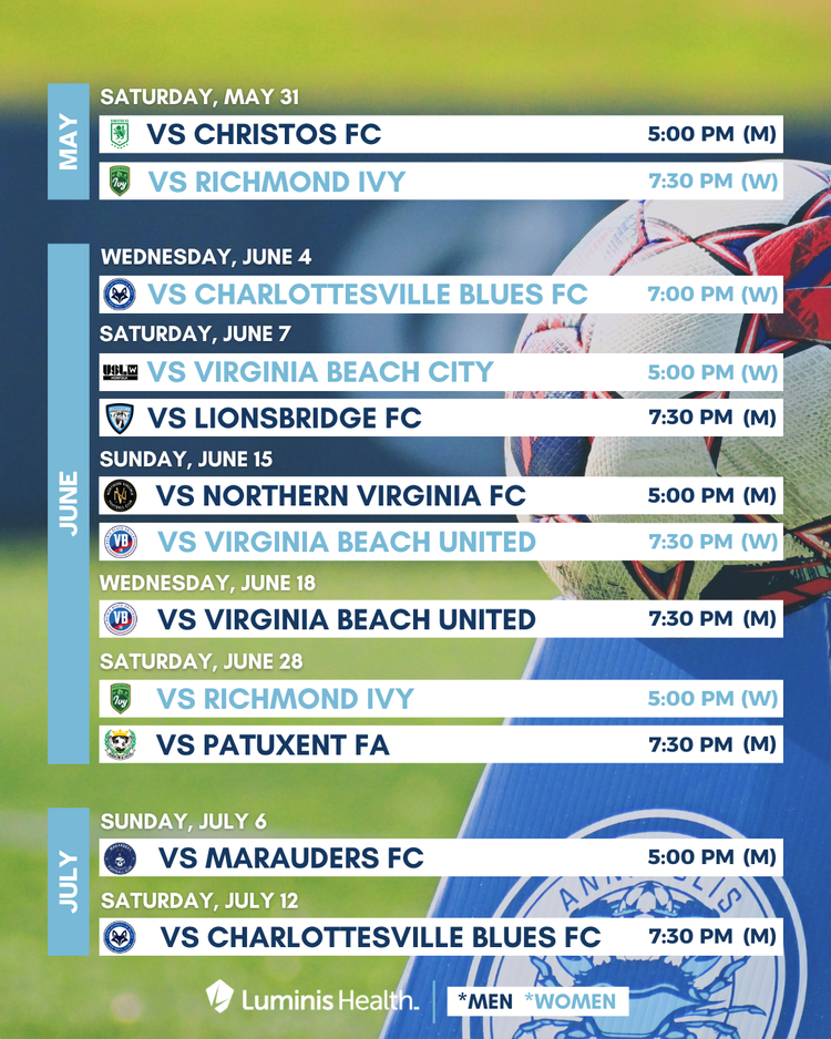 Annapolis Blues vs Lionsbridge FC (M)