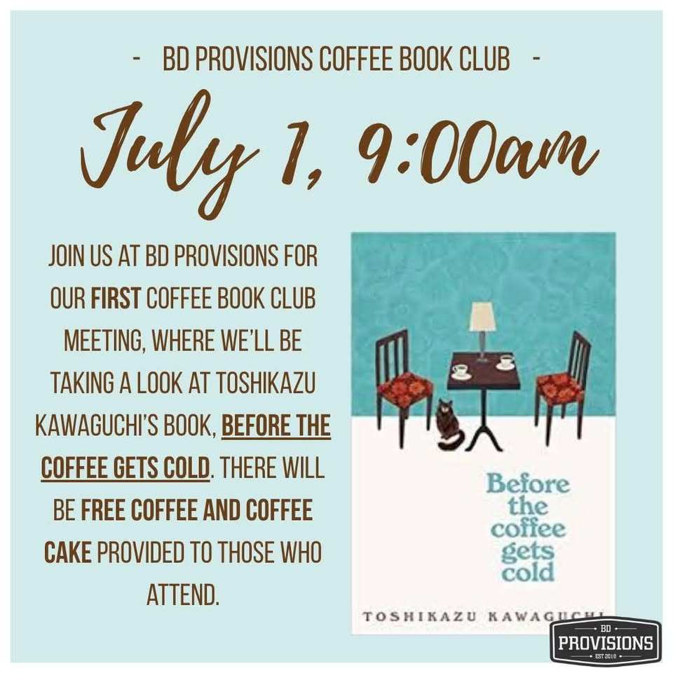 BD Provisions Coffee Book Club