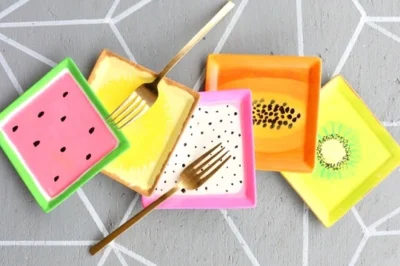 Appetizer Plates Craft Night