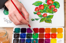 Coloring with Watercolors