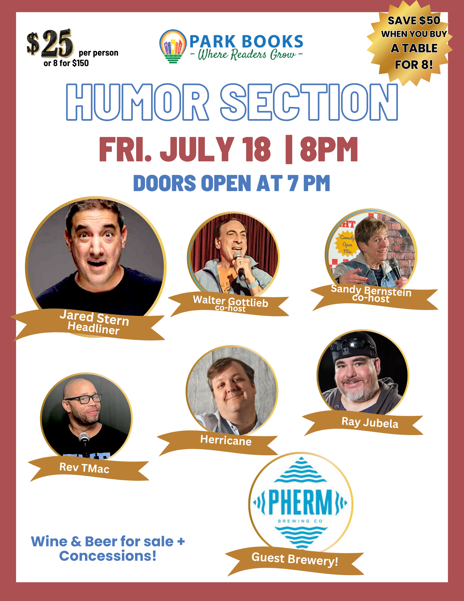 Humor Section: Comedy Night