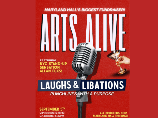 Arts Alive: Laughs & Libations