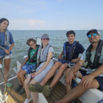 A day of lessons is perfect for the whole family. Photo courtesy of Morgan Bowen, The Sailing Academy Administrator.
