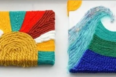 Adult Craft: Yarn Art