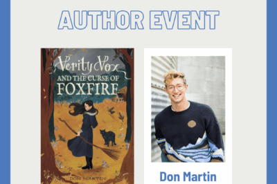 Author Event: Don Martin & Brigid Kemmerer