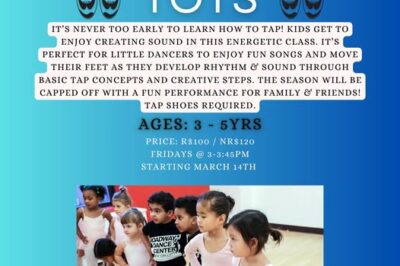 Tapping Tots Flyer