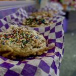 Line of funnel cakes