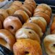 Rows of bagels