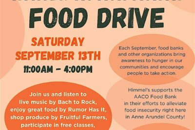 Hunger Action Month Food Drive Event