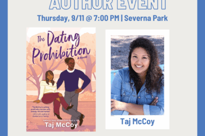 Author Event: Taj McCoy