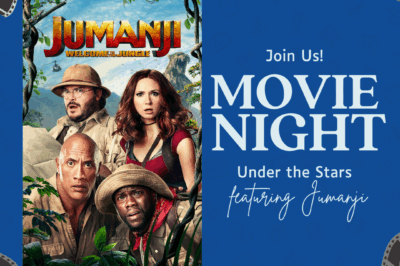 Movie Night Flyer for Jumanji