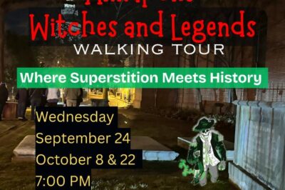 Annapolis witches & legends wallking tour 2025