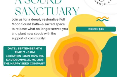 Full Moon Sound Bath in The Secret Garden