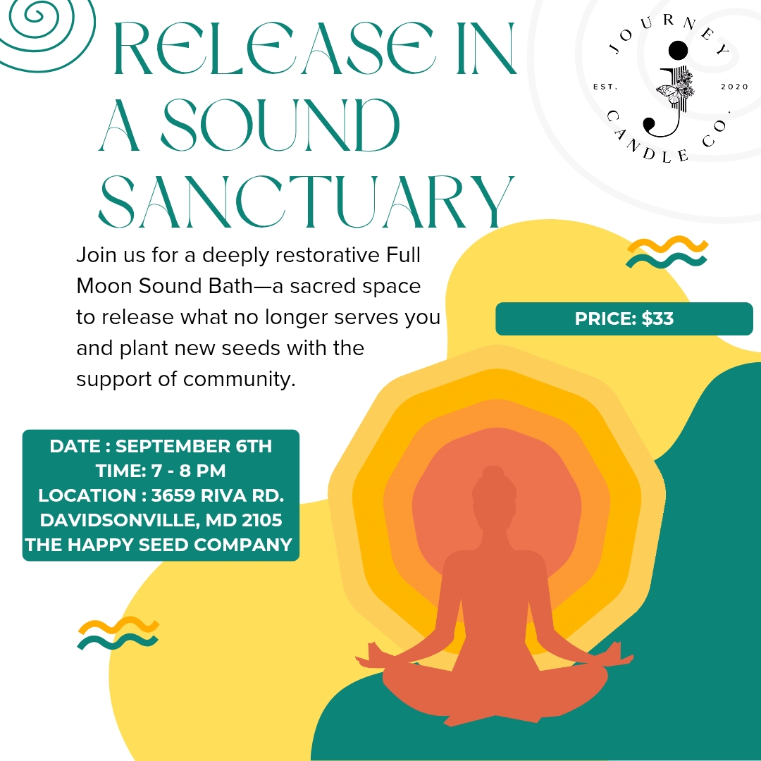 Full Moon Sound Bath in The Secret Garden