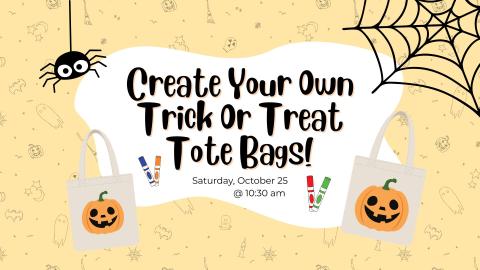 Trick or Treat Tote Bags