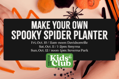 Make Your Own Spooky Spider Planter