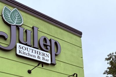 Front of Julep restaurant