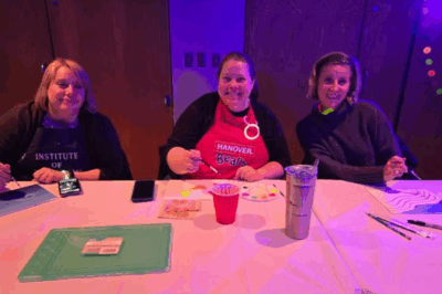 Glow in the Dark Paint Night