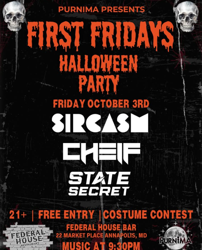 First Fridays Halloween Party
