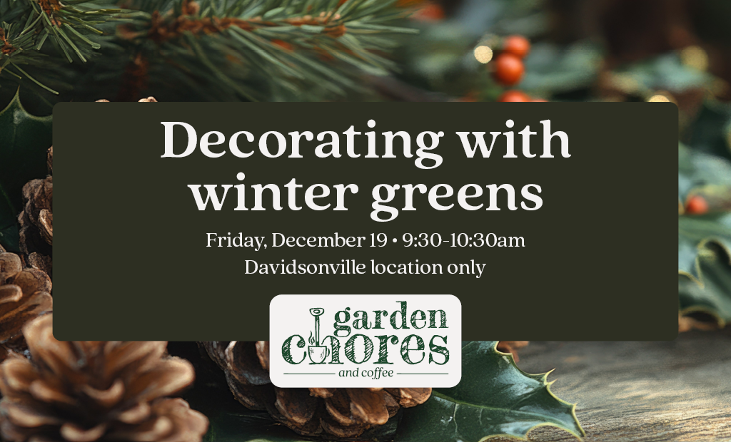 Garden Chores & Coffee