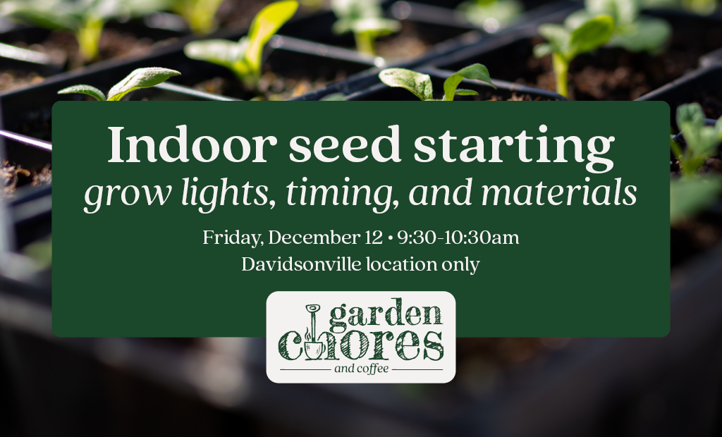 Garden Chores & Coffee