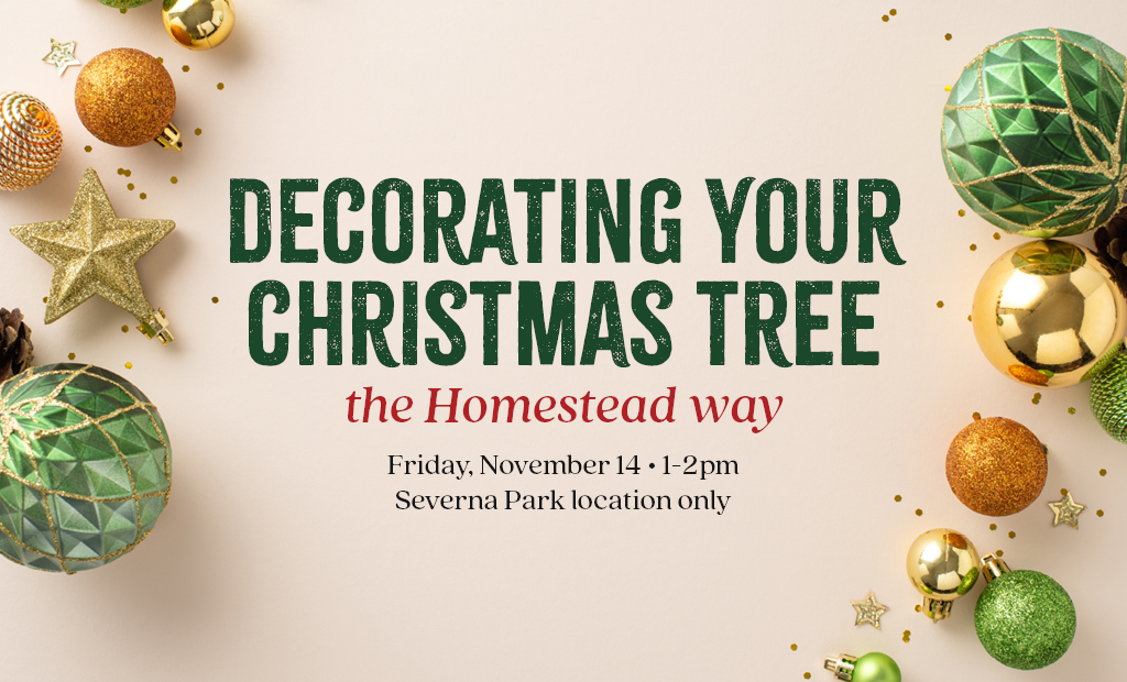 Decorating Your Christmas Tree the Homestead Way