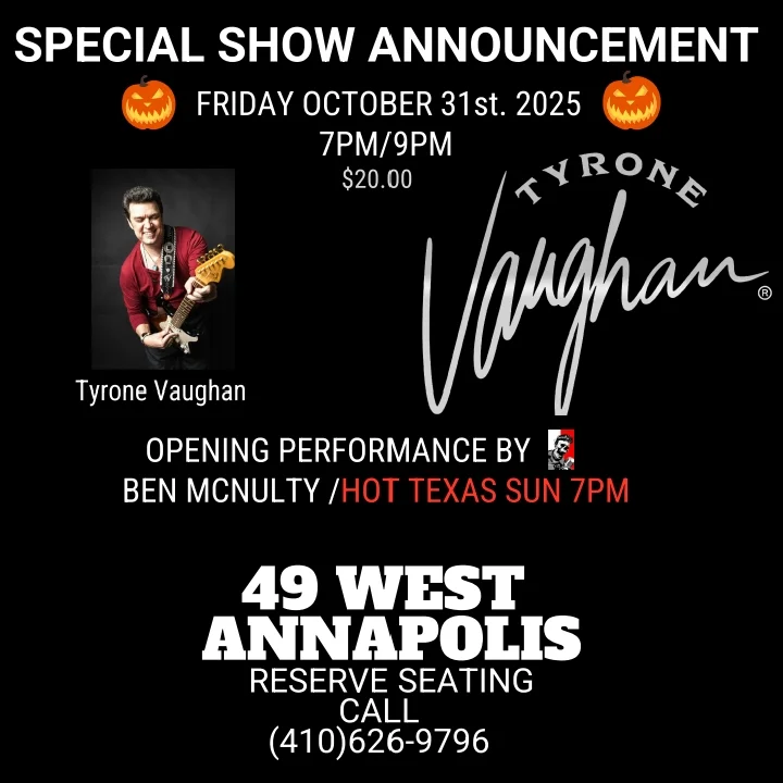 Ben McNulty: Hot Texas Sun & Tyrone Vaughan