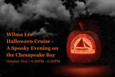 Halloween cruise at Annapolis maritime museum