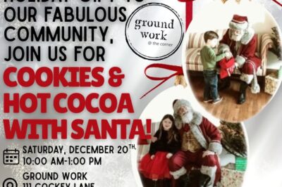 Santa Comes to Ground Work