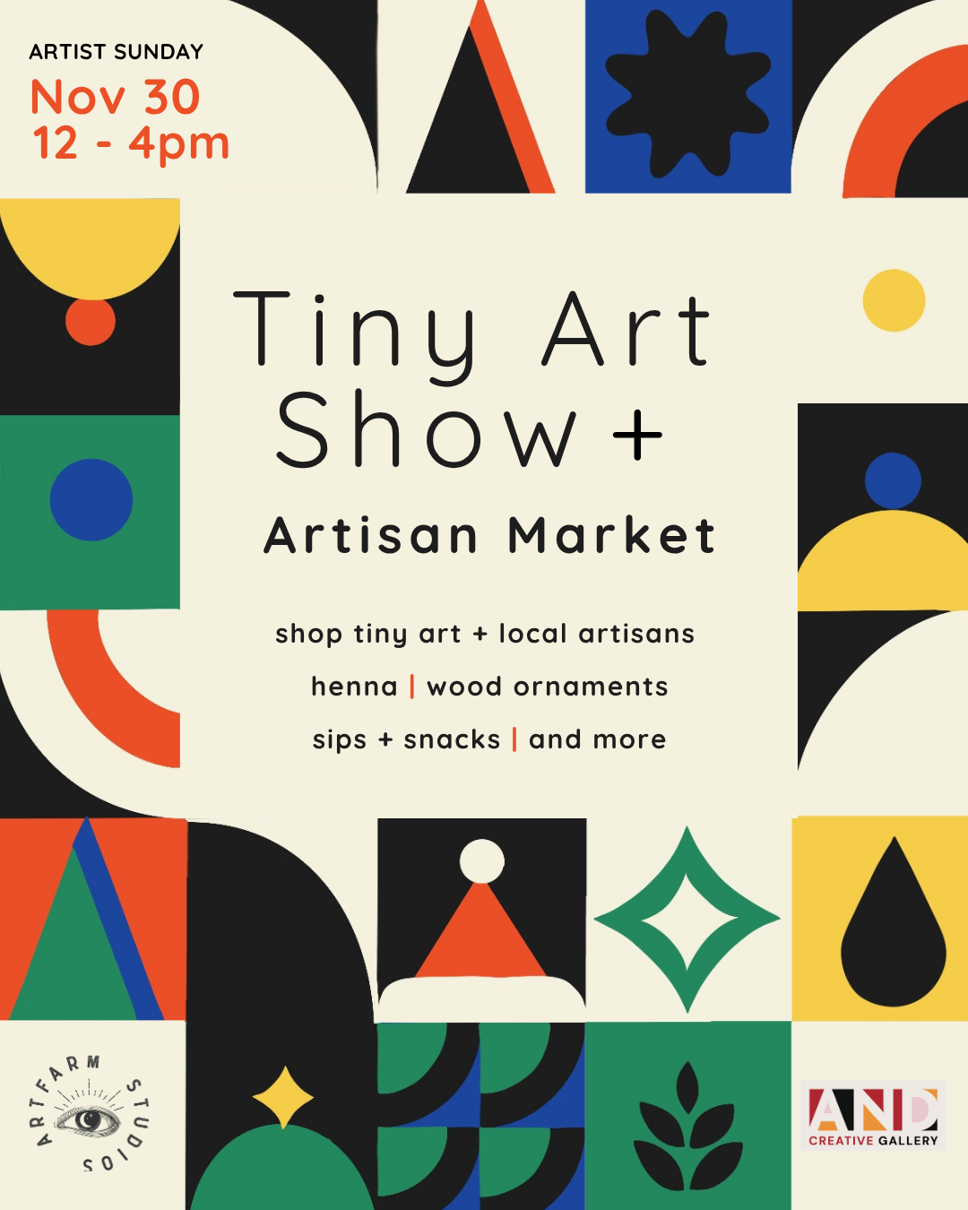 Tiny Art Show + Artisan Market