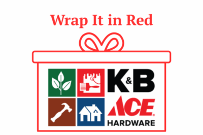 K&B Ace Hardware Wrap it in Red