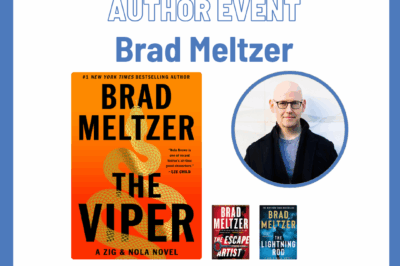 Author Event: Brad Meltzer