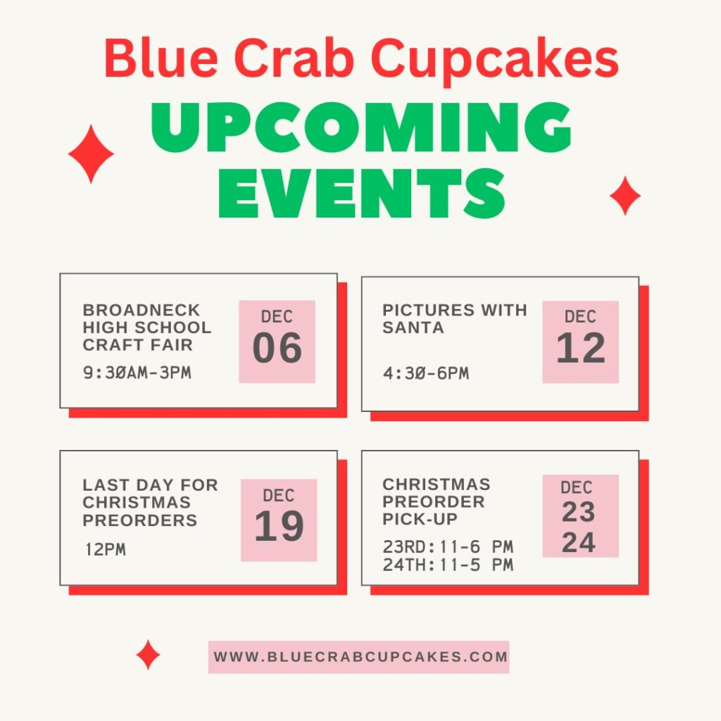 Pictures with Santa @ Blue Crab Cupcakes