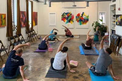 Yoga in the Gallery