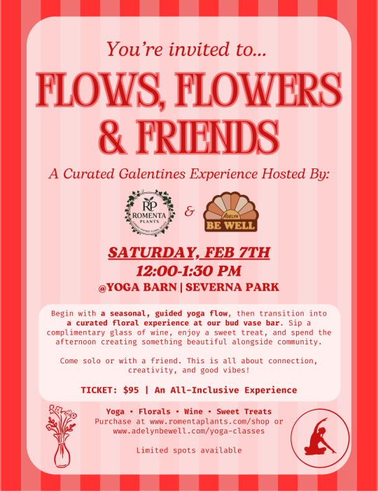 Flows, Flowers & Friends