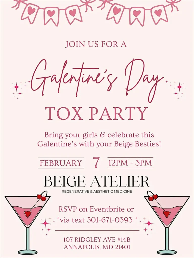 Galentine's Tox Party Event