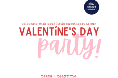 Valentine's Pizza and Playtime