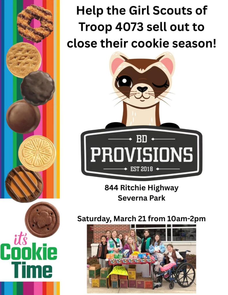 Girl Scout Cookies @ BD Provisions