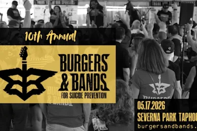 Burgers & Bands for Suicide Prevention
