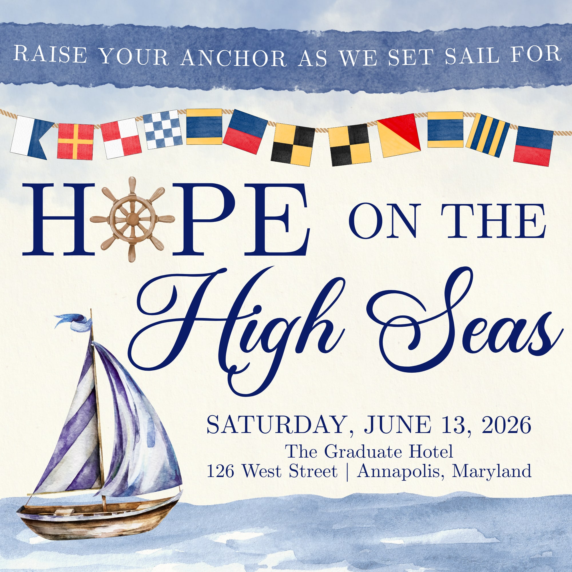 Hope on the High Seas Gala