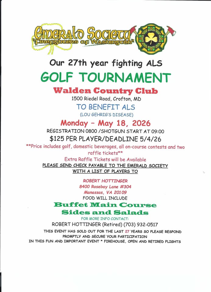 Emerald Society Golf Tournament
