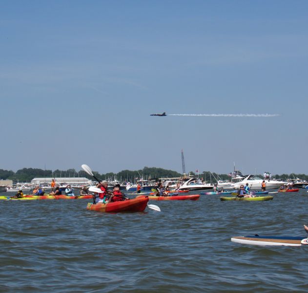 Blue Angels Paddle