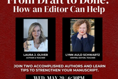 From Draft to Done: How An Editor Can Help
