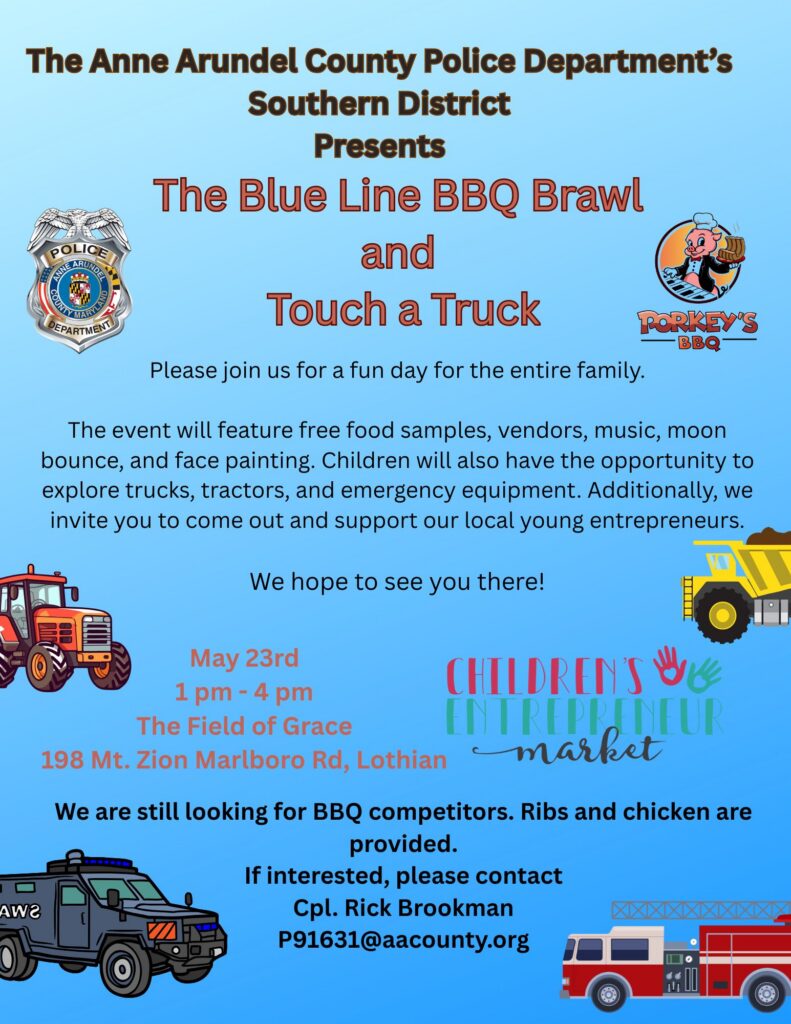 Blue Line BBQ Brawl & Touch-A-Truck