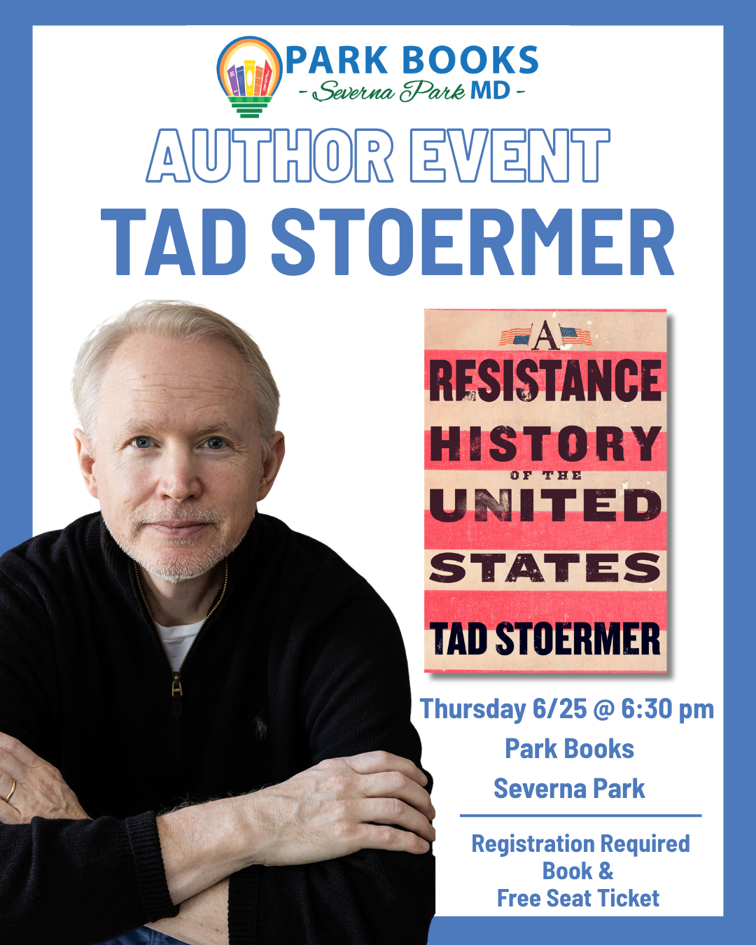Author Event: Tad Stoermer