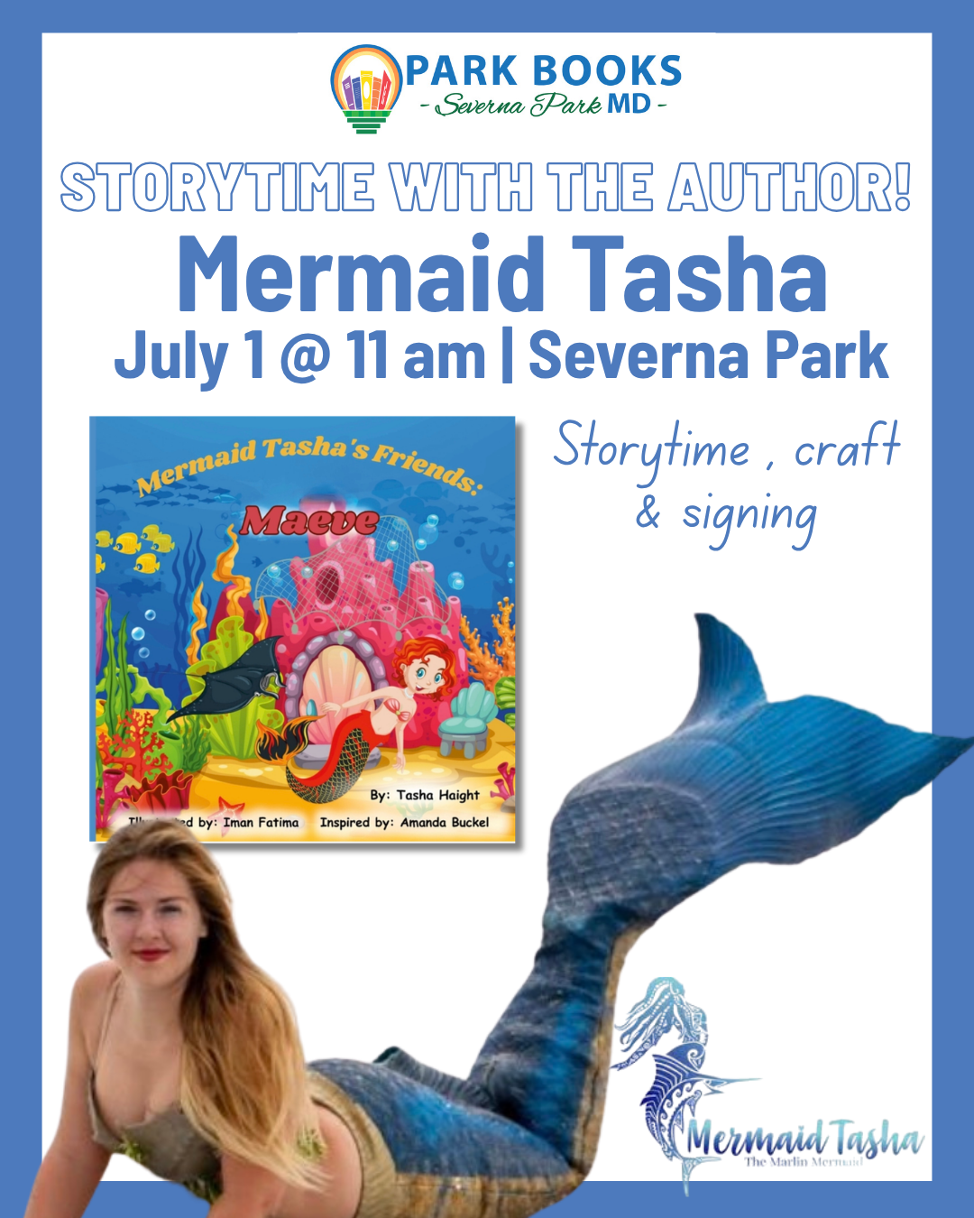 Storytime & Craft: Mermaid Tasha