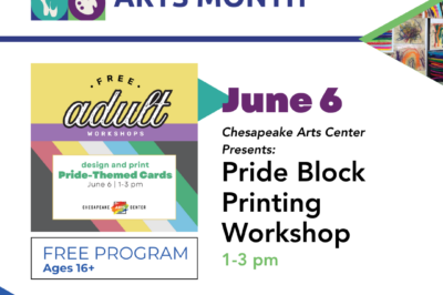 Pride Block Printing Workshop for Adults
