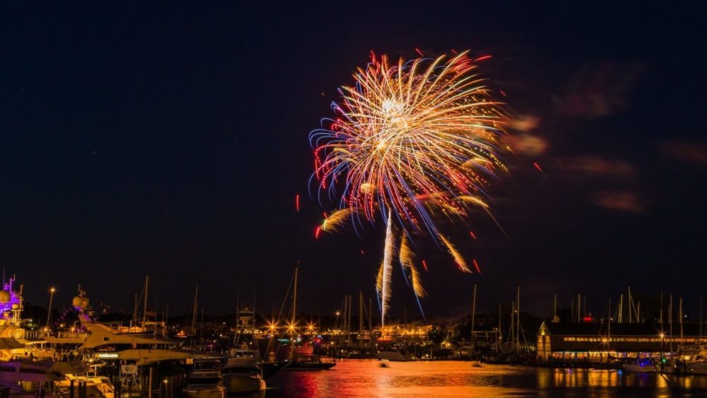 Fireworks Over Spa Creek