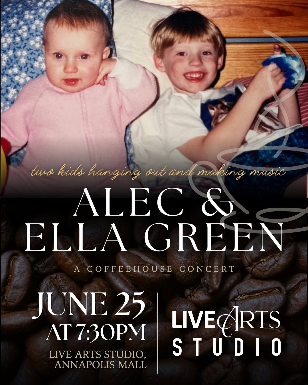 Alec & Ella Green: A Coffeehouse Concert